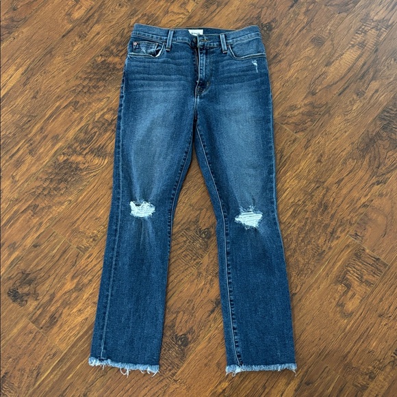 Hudson Jeans Denim - Hudson Blair High Rise Straight Crop Jeans 28